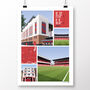 Arsenal Fc Views Of Highbury Poster, thumbnail 2 of 7