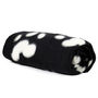 Fleeced Paw Print Puppy Blanket And Bed, thumbnail 3 of 5