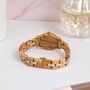Personalised Engraved Wood Watch For Her, Ladies Watch, thumbnail 4 of 8