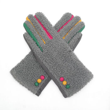 Teddy Fur Gloves, 5 of 7