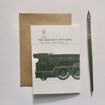 The Flying Scotsman Train Greeting Card, 2 of 2