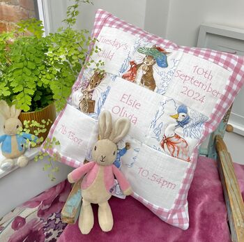 Beatrix Potter* Memory Cushion**, 4 of 12