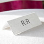 Tying The Knot Wedding Place Cards, thumbnail 6 of 8