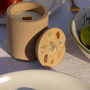 Terra Oliva, Terracotta Candle Jar, Olive And Thyme, thumbnail 7 of 8