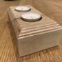 Birchwood Ply Rectangular Tealight Holder, thumbnail 5 of 12