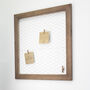French Style Wire Memo Board With Pegs, thumbnail 3 of 5
