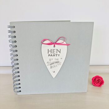 Hen Party / Wedding Photo Album / Keepsake Book ~ Boxed, 2 of 7