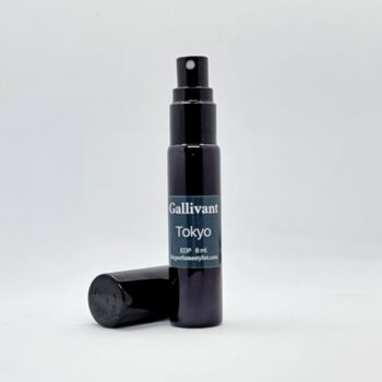 Tokyo Eau De Parfum | Spicy Woody Fragrance For Men | 8ml, 30ml By Gallivant, 3 of 4