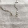 Sterling Silver Anchor Chain Necklace, thumbnail 2 of 5