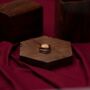 Personalised 18 K Gold Signet Rectangular Rings, thumbnail 4 of 11