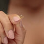 Libra Zodiac Charm Necklace, Sterling Silver Or Gold Plated, thumbnail 8 of 10