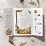 Autumn Woodland Gatefold Invitation, thumbnail 3 of 8