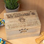 Personalised Wooden Dog Treat Box, thumbnail 2 of 9