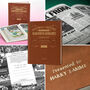 Hibernian Fc Personalised Football Gift Hibs Newspaper History Book, thumbnail 8 of 12