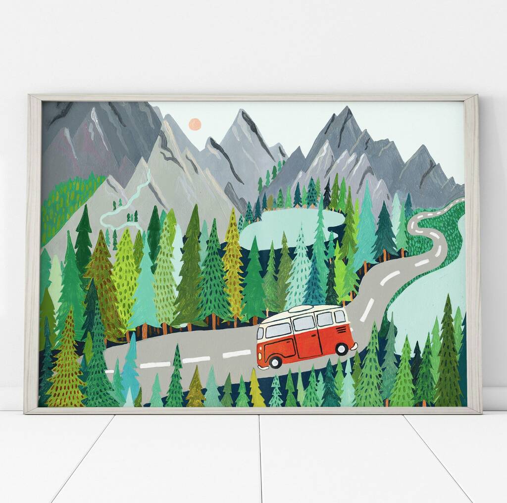 New Zealand Art Print By Amber Davenport