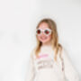 'Airport Outfit' Personalised Embroidered Sweatshirt, thumbnail 3 of 10