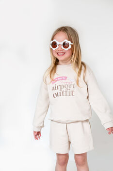 'Airport Outfit' Personalised Embroidered Sweatshirt, 3 of 10