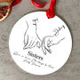 Personalised Sisters Pinky Promise Bauble, thumbnail 1 of 2