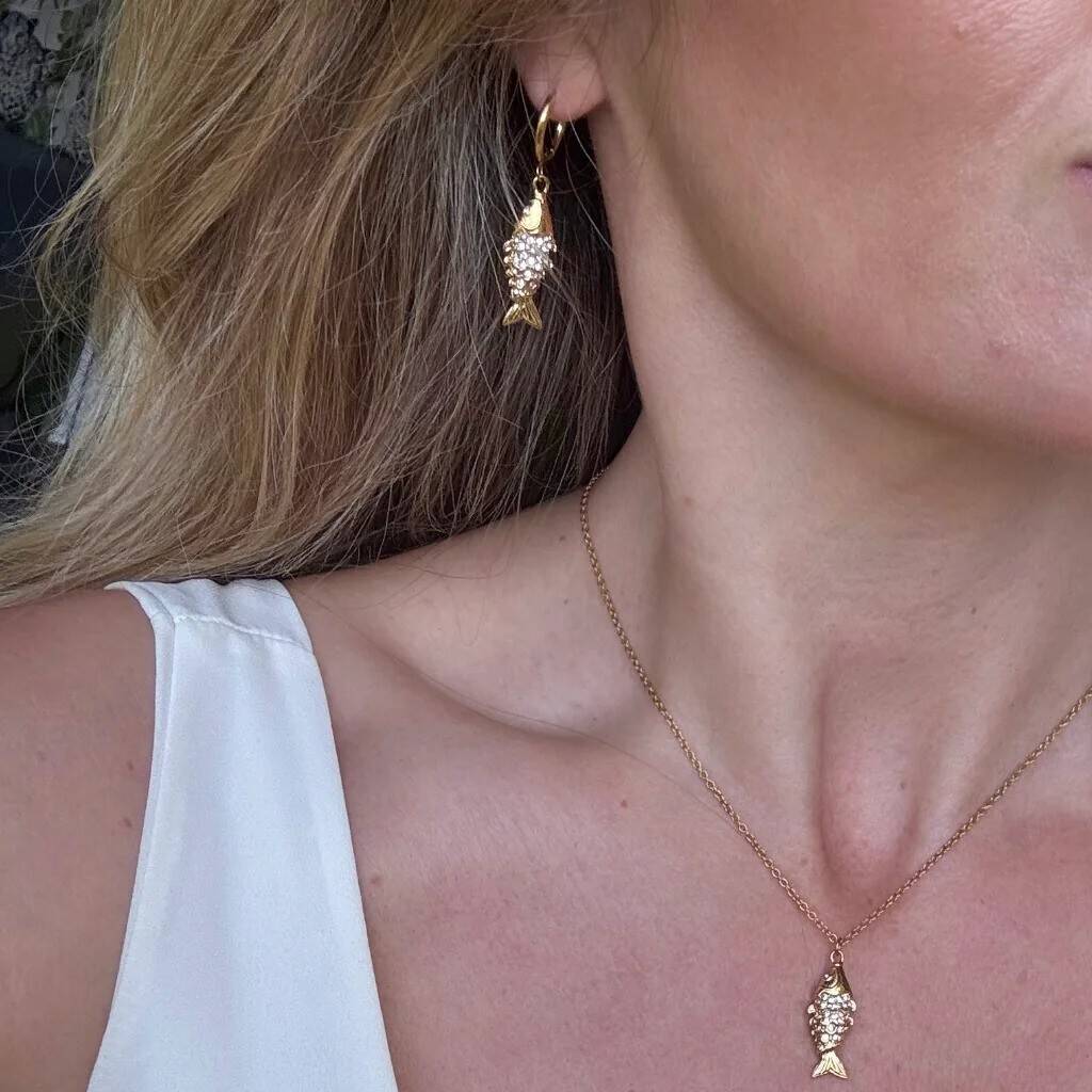 Shimmerfish Necklace, 1 of 1