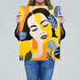 I Dream In Yellow Bright Women Fun Bold Wall Art Print, thumbnail 2 of 6