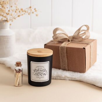 Personalised Engagement Congratulations Candle Gift Set, 5 of 8