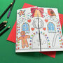 Colour In Advent Calendar Gingerbread House, thumbnail 1 of 10