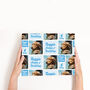 Three Sheets Of Personalised Photo Wrapping Paper, thumbnail 3 of 5