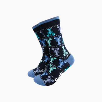 Ocean Sealife Bamboo Socks Gift Set For Men, 4 of 4