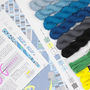 New York Blue Map Tapestry Kit, thumbnail 3 of 3