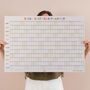 2026 2027 Landscape Academic Year Wall Planner | Your Year In Pastels, thumbnail 1 of 6
