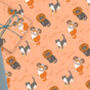 Set Of Four Zodiac Cat Gift Wrap Sheets, thumbnail 1 of 4