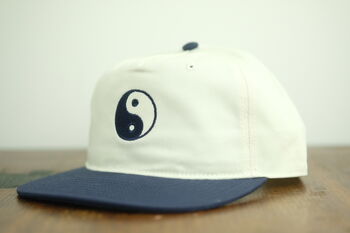 Hoy Yin Yang Five Panel Cap Midnight, 5 of 5