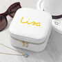 Personalised Summer Style White Jewellery Case, thumbnail 9 of 9