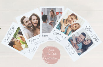 Personalised Photo Save The Date Cards, 6 of 7