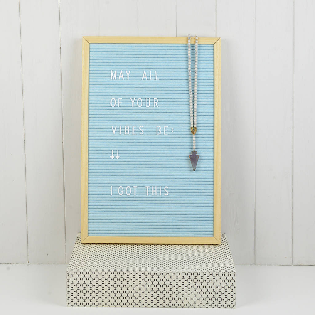 Contemporary Large Letterboard By Home & Glory | notonthehighstreet.com