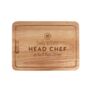 Personalised Head Chef Chopping Board, thumbnail 2 of 4