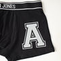 Personalised Alphabet Letter Initial Boxer Briefs, thumbnail 4 of 5