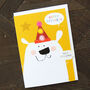 Birthday Polar Bear Card, thumbnail 1 of 5