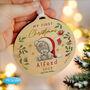 Personalised Tiny Tatty Teddy First Christmas Decoration, thumbnail 2 of 4