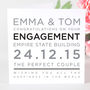 Personalised Typography Engagement Card, thumbnail 10 of 10