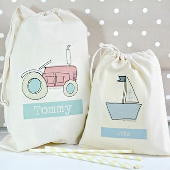 Boy's Personalised Party Bags Various Designs, 2 of 5