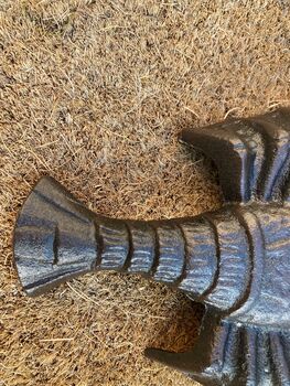 Cast Iron Lobster Style Black Boot Jack Welly Scraper Shoe Remover, 5 of 6