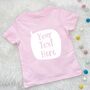 Speech Bubble Personalised Kids T Shirt, thumbnail 3 of 9