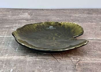 Green Alchemille Leaf Plate, 18cm, 4 of 4