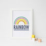 Rainbow Print, thumbnail 2 of 4