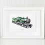 Personalised Steam Train Art Print, thumbnail 1 of 4
