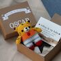 Personalised Baby Keepsake Box With Pocket Animal Toy, thumbnail 2 of 6