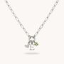 Charm Builder™ Silver Paperclip Chain Clasp Charm Necklace, thumbnail 2 of 12