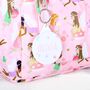Pink Fairy Printed Backpack With Personalised Bag Tag, thumbnail 3 of 5