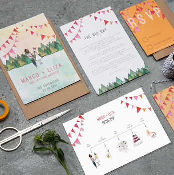 Forest Wedding Stationery Suite, 2 of 7